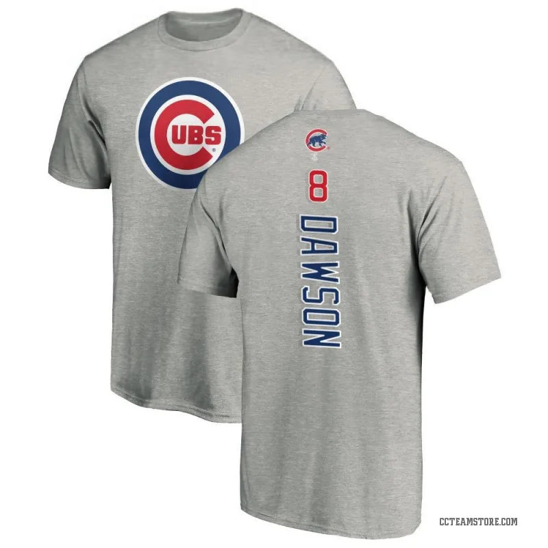Andre Dawson Youth Ash Chicago Cubs Backer T-Shirt -