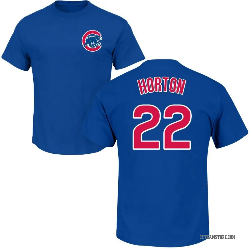 Cade Horton Men's Royal Chicago Cubs Roster T-Shirt -