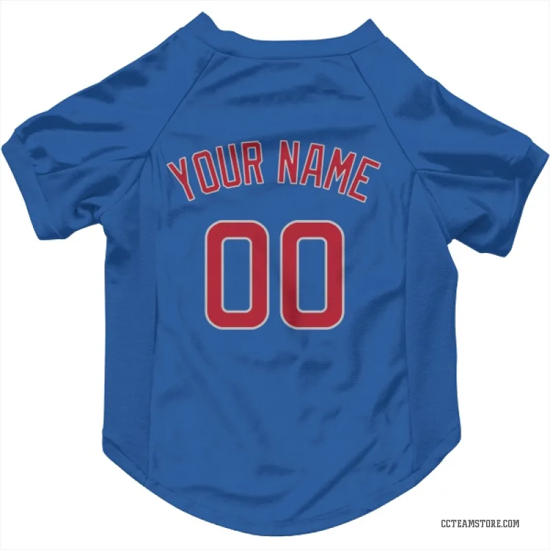 Custom Pet Jersey Authentic Chicago Cubs Custom Pet Jerseys Cubs Store
