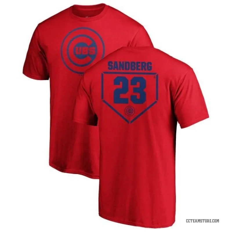 Ryne Sandberg Youth Red Chicago Cubs RBI T-Shirt -