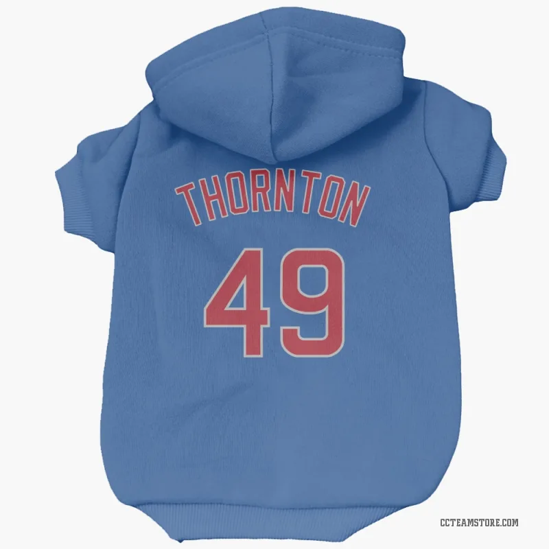 Trent Thornton  Royal Chicago Cubs  Cat & Dog Pet Hoodie