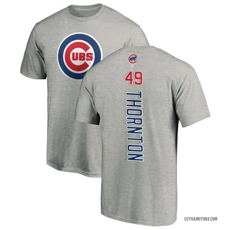 Trent Thornton Youth Ash Chicago Cubs Backer T-Shirt -