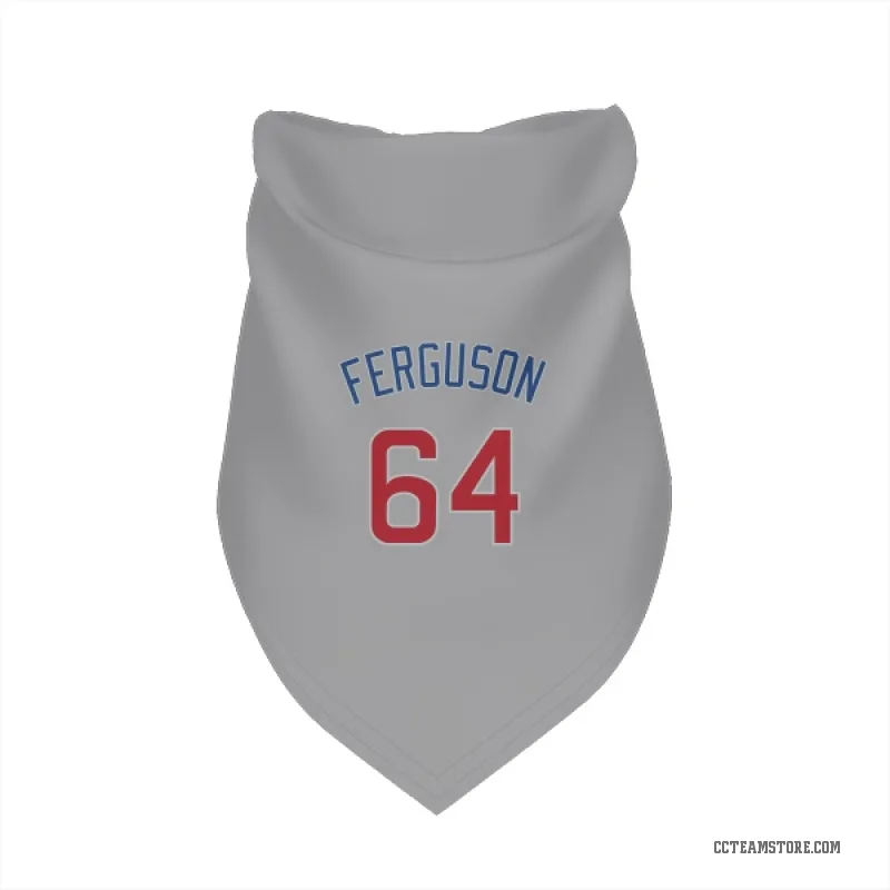 Tyler Ferguson  Gray Chicago Cubs  Cat & Dog Pet Bandana