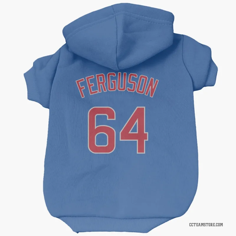 Tyler Ferguson  Royal Chicago Cubs  Cat & Dog Pet Hoodie