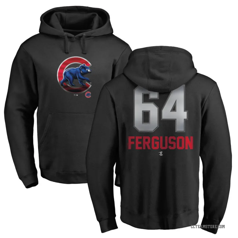 Tyler Ferguson Youth Black Chicago Cubs Branded Midnight Mascot Pullover Hoodie -