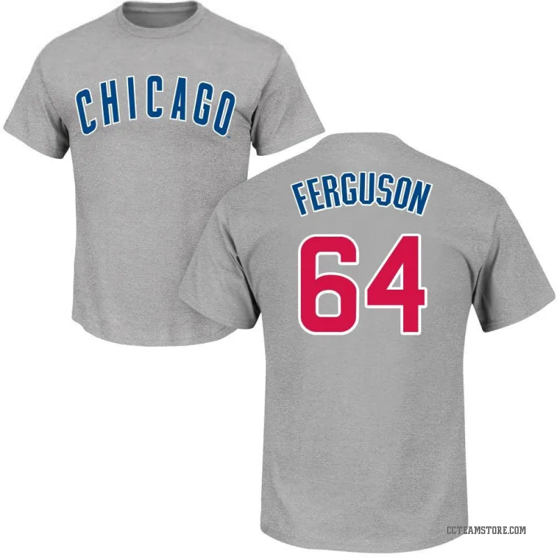 Tyler Ferguson Youth Gray Chicago Cubs Roster T-Shirt -