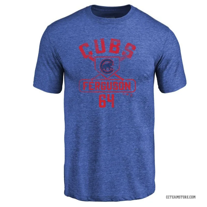 Tyler Ferguson Youth Royal Chicago Cubs Base Runner T-Shirt -